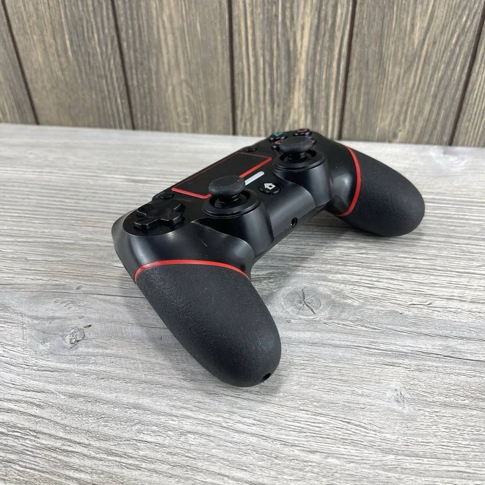Wireless Game Controller for Sony PS4(Red)- Black Excellent Tested Working